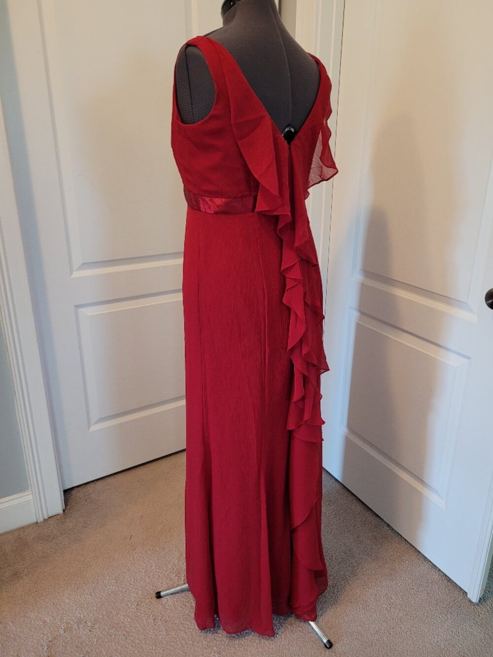 Long Red formal dress size 14